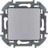 Выключатель без фиксации (кнопка) с Н.О. контактом - INSPIRIA - 6 A - 250 В~ - алюминий, 673692