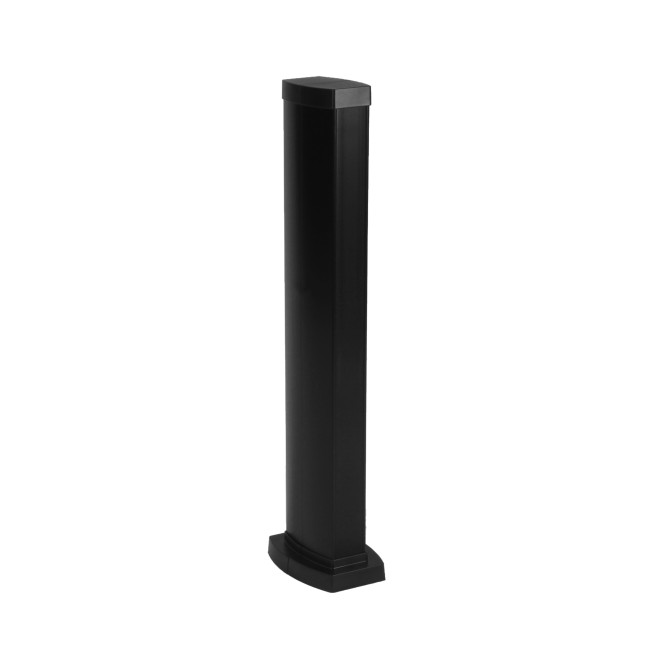653025 - Snap-On мини-колонна алюминиевая с крышкой из пластика, 2 секции, высота 0,68 метра, цвет черный Legrand