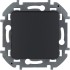 Выключатель без фиксации (кнопка) с Н.О. контактом - INSPIRIA - 6 A - 250 В~ - антрацит, 673693