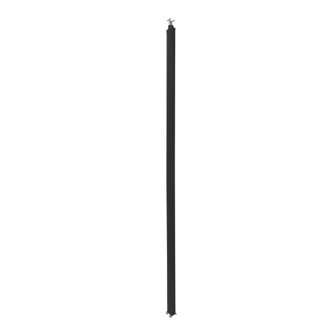 653032 - Snap-On колонна алюминиевая с крышкой из пластика 2 секции 2,77 метра, с возможностью увеличения высоты колонны до 4,05 метра,  цвет черный Legrand