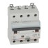 Автоматический выключатель дифференциального тока DX 6000 - 10 кА - тип характеристики С - 4П - 400 В~ - 20 А - тип AС - 30 мА - 4 модуля