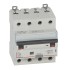 Автоматический выключатель дифференциального тока DX 6000 - 10 кА - тип характеристики С - 4П - 400 В~ - 25 А - тип AС - 30 мА - 4 модуля