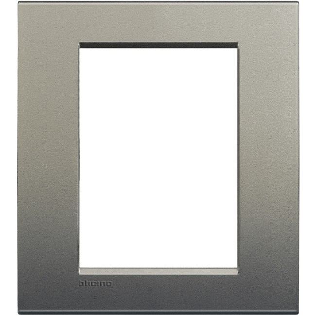 LivingLight Рамка прямоугольная, 3+3 модуля, цвет Серый шелк