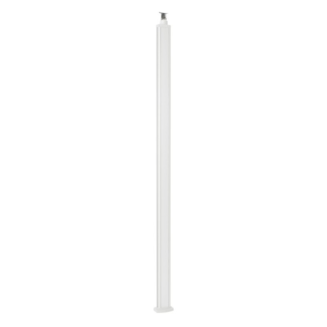 653110 - Универсальная колонна алюминиевая с крышкой из алюминия 1 секция, высота 2,77 метра, с возможностью увеличения высоты до 4,05 метра, цвет белый Legrand