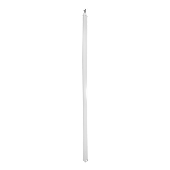 653113 - Универсальная колонна алюминиевая с крышкой из алюминия 1 секция, высота 4,02 метра, с возможностью увеличения высоты до 5,3 метра, цвет белый Legrand