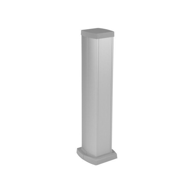 653124 - Универсальная мини-колонна алюминиевая с крышкой из алюминия 2 секции, высота 0,68 метра, цвет алюминий Legrand