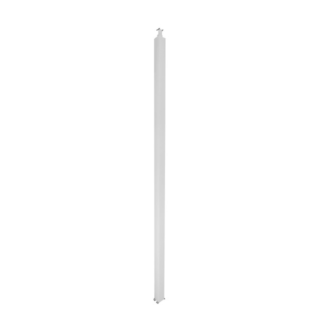 653130 - Универсальная колонна алюминиевая с крышкой из алюминия 2 секции, высота 2,77 метра, с возможностью увеличения высоты до 4,05 метра, цвет белый Legrand