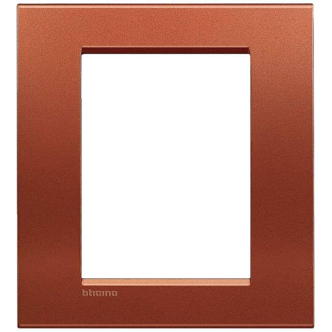 LivingLight Рамка прямоугольная, 3+3 модуля, цвет Красный шелк