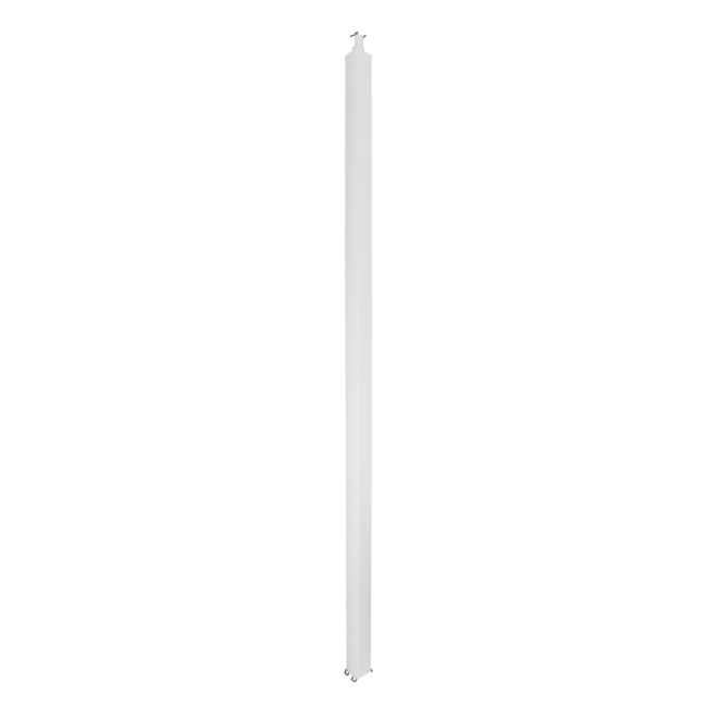 653133 - Универсальная колонна алюминиевая с крышкой из алюминия 2 секции, высота 4,02 метра, с возможностью увеличения высоты до 5,3 метра, цвет белый Legrand