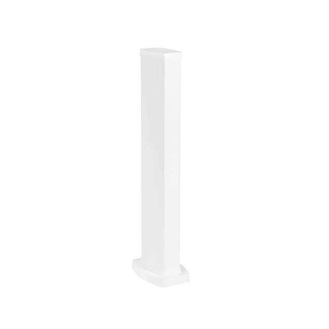 653023 - Snap-On мини-колонна пластиковая с крышкой из пластика 2 секции, высота 0,68 метра, цвет белый (обязательно комплектовать фиксатором для ЭУИ, арт. 603 Legrand