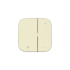Накладка на светорегулятор кнопочный Legrand VALENA ALLURE, скрытый монтаж, слоновая кость, 752086