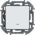 Переключатель одноклавишный с подсветкой/индикацией - INSPIRIA - 10 AX - 250 В~ - белый, 673660