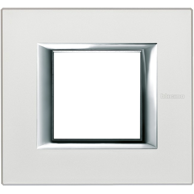 Axolute Рамка прямоугольнаяоуг 2м, цвет серебро
