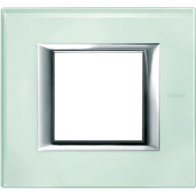 Axolute декоративные накладки прямоугольной формы, стекло, цвет кристалл, на 2 модуля